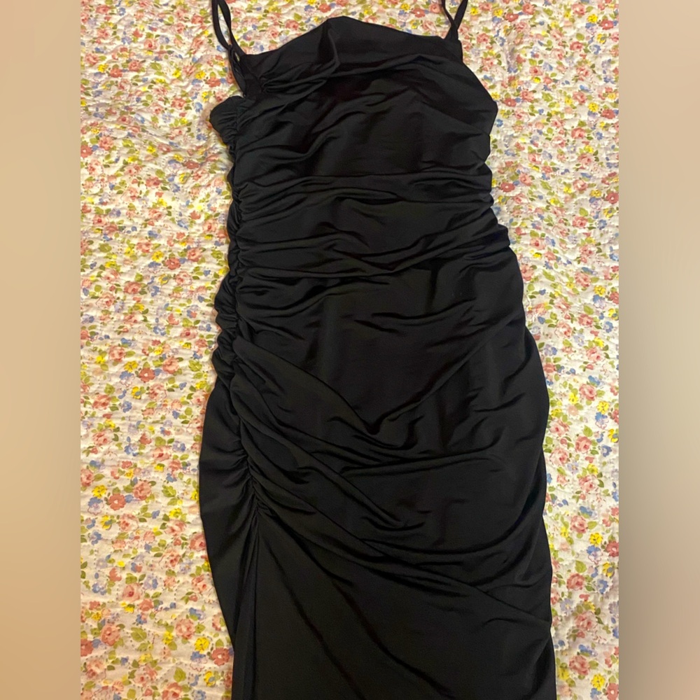 Black Long Tight Dress